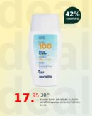 Sensilis FLUID 100 SOLAR ALLERGY ultrafluid aqueous sunscreen SPF50+ 40 ml